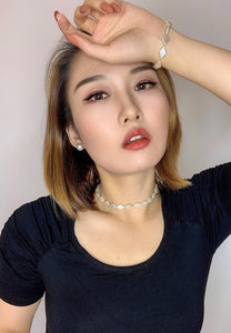 Juego de pulseras Star Baroque Pearl Choker