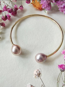 Double Pearl Bangles